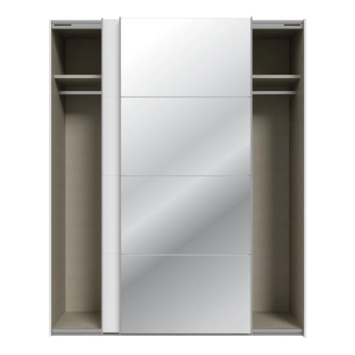 Szafa ubraniowa 170 cm Kolor Biały